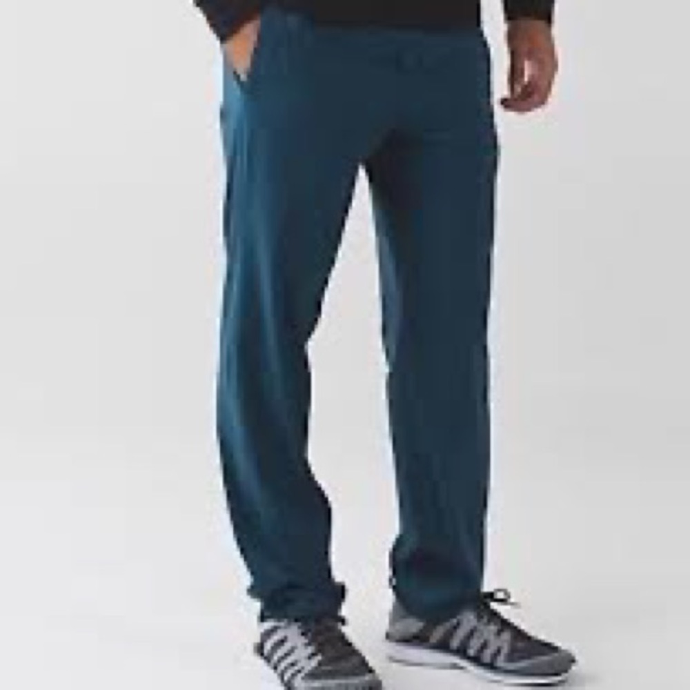 LULULEMON Mens Teal Cutback Pant Size Medium
